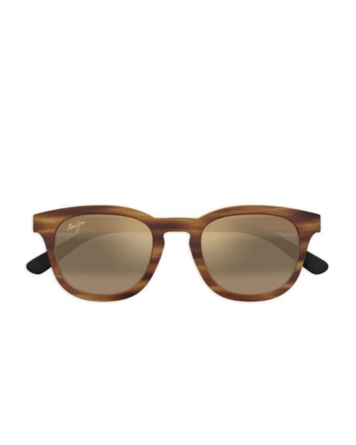 Maui Jim Brown Koko Head Square-Frame Sunglasses