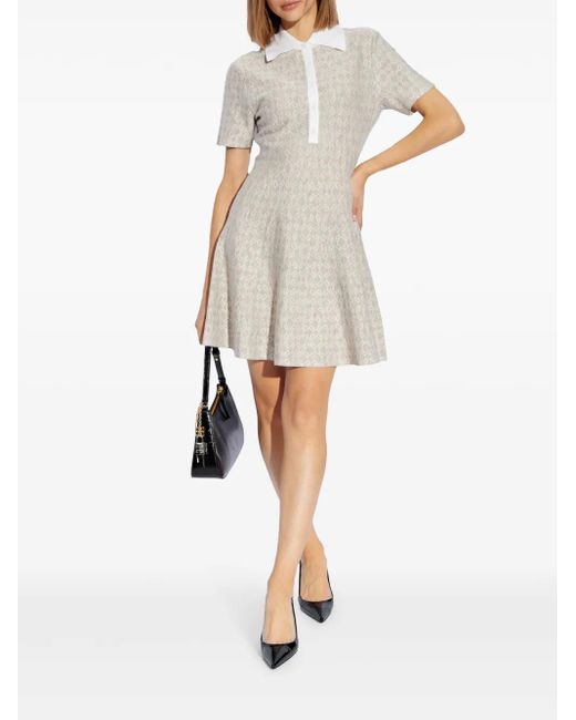 Givenchy White Dress With Monogram