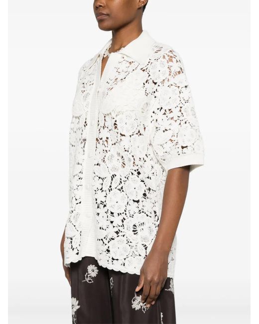 P.A.R.O.S.H. White Copper Shirt