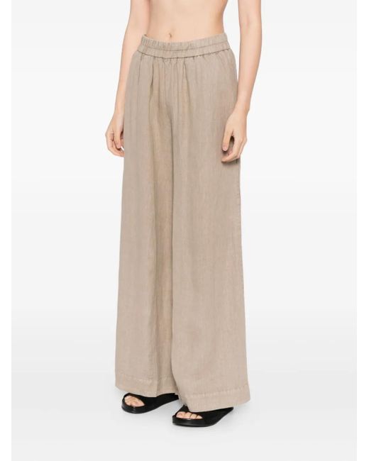 James Perse Natural Linen Trousers