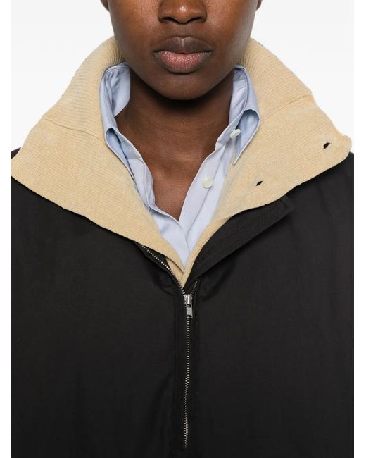 LAMRONS Black Zip-Up Jacket