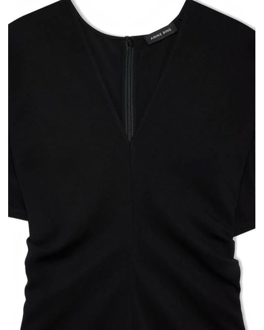 Anine Bing Black Midi Dresses