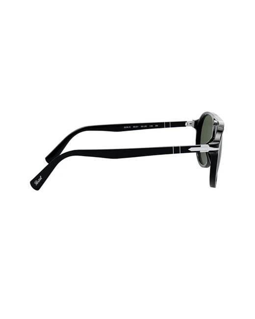 Persol Green Pilot-Frame Sunglasses