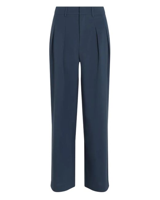 Calvin Klein ワイド テーラードパンツ Blue