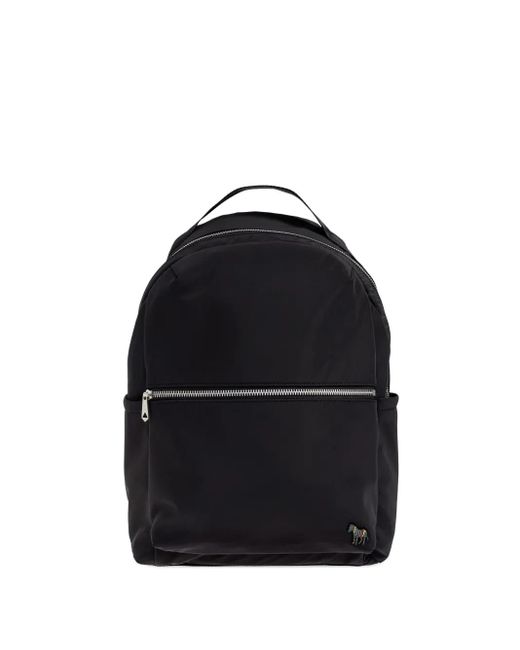 Paul Smith Rugzak Met Zebraprint En Rits in het Black voor heren