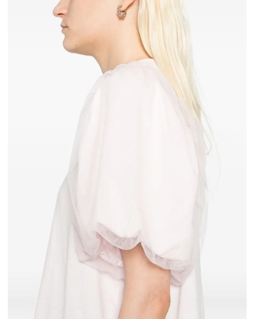 Simone Rocha Pink Cotton T-Shirt