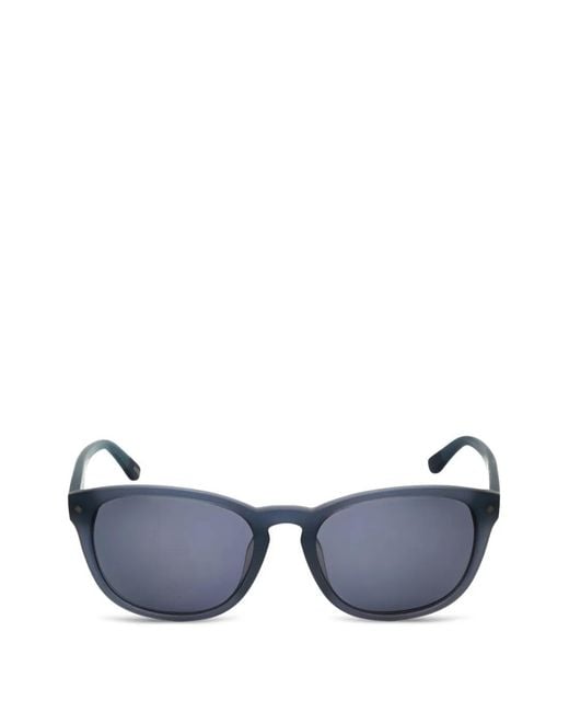 Gant Blue Oval-Frame Sunglasses for men