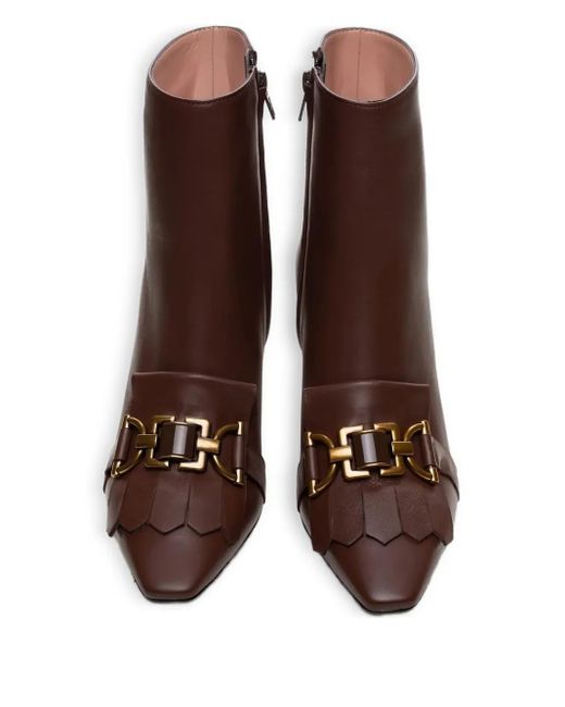 Poche Paris Brown 55Mm Meline Ankle Boots