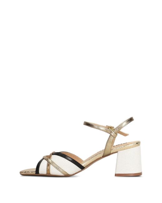 Bibi Lou Natural Silou Block-Heel Sandals