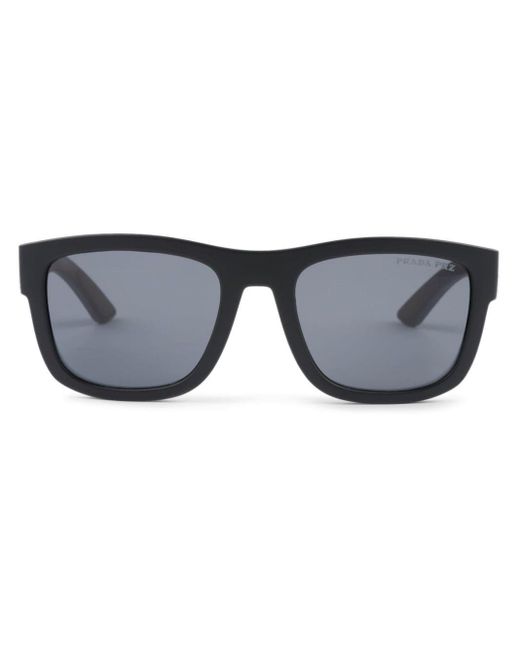 Prada Gray Linea Rossa Active Sunglasses for men