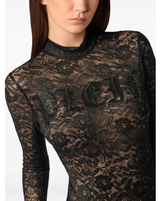 Philipp Plein Kanten Body in het Black