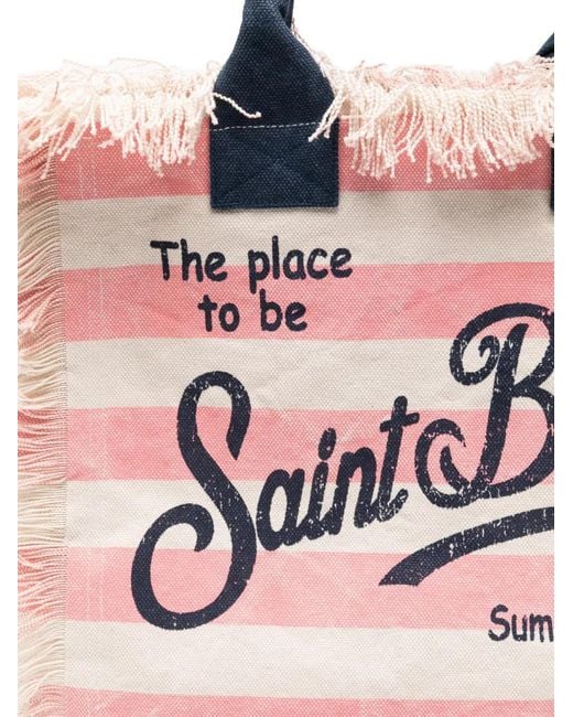 Mc2 Saint Barth Pink Vanity Tote Bag