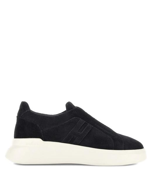 Hogan Blue H580 Logo-Detail Sneakers for men