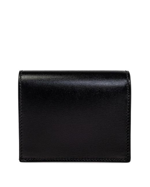 McQueen Black Leather Wallet