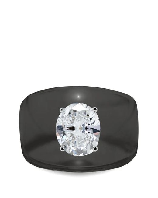 SOLO for Diamonds Black Diamond Dome Ring