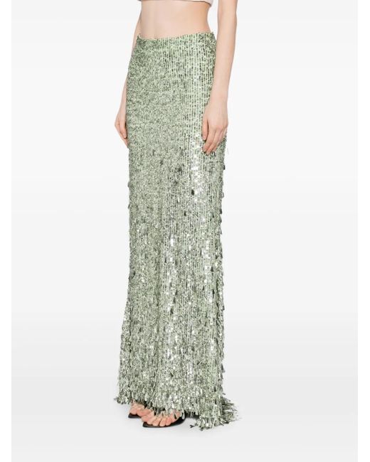 Alice + Olivia Green Charity Skirt