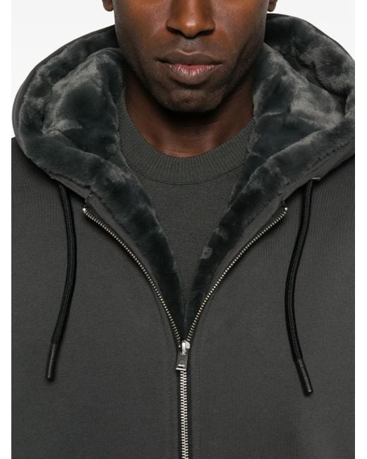 Moose Knuckles Classic Bunny Hoodie in Black für Herren