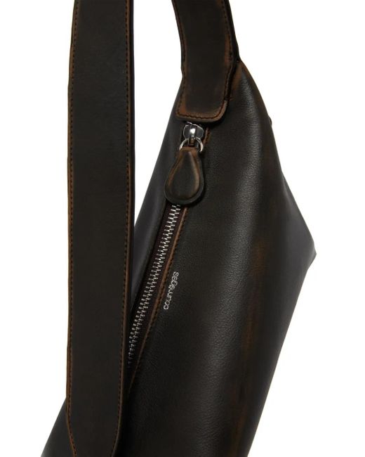 Borsa A Spalla Baby Shark di Courreges in Black