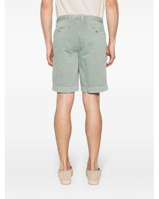 Incotex Green 39 Cotton-blend Chino Shorts for men