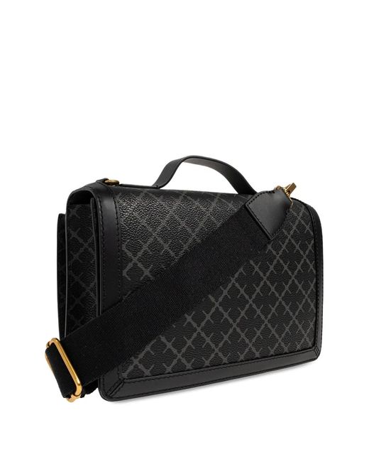 By Malene Birger Black Loennas Patterned Shoulder Bag