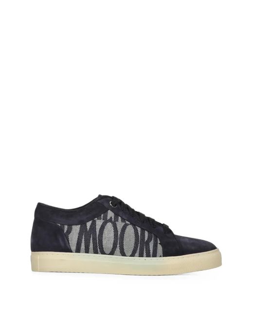 Moorer White Lace-Up Sneakers