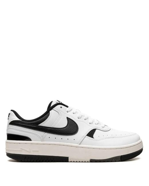 Nike White Gamma Force Sneakers
