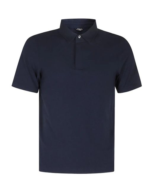 Polo de algodón K-Way de hombre de color Blue