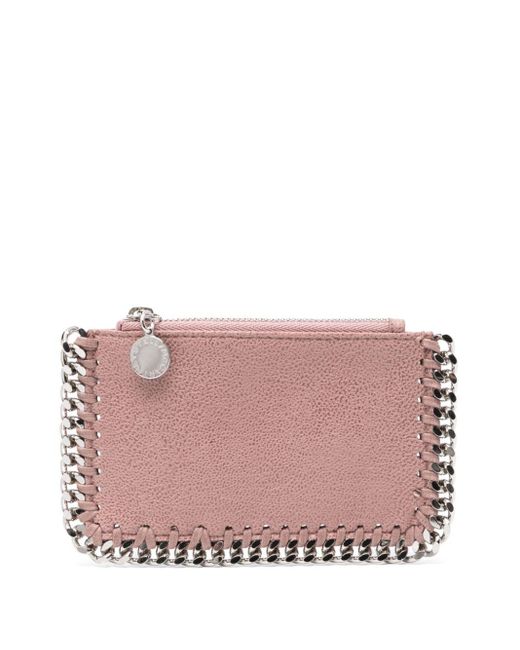 Stella McCartney Pink Falabella Chain-trim Wallet