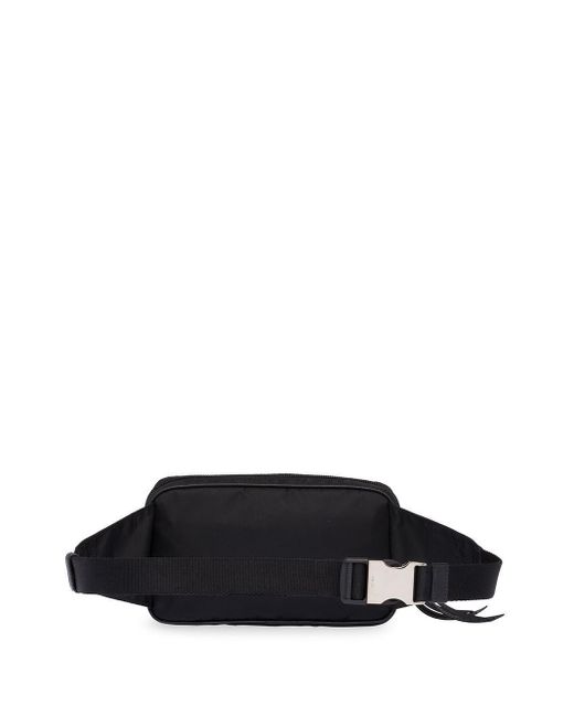 prada logo plaque belt bag