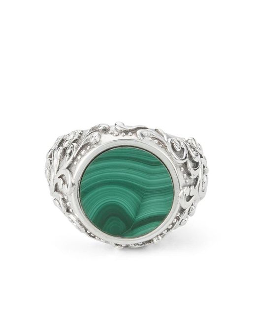 Emanuele Bicocchi Green Arabesque Malachite Ring