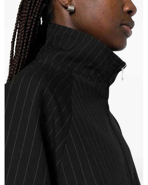 Frankie Shop Black Veste À Rayures
