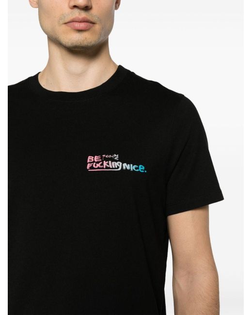 Zadig & Voltaire T-shirt Met Fotoprint in het Black voor heren