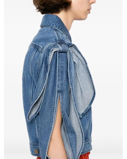 Gabriela Hearst Blue Briella Jacket