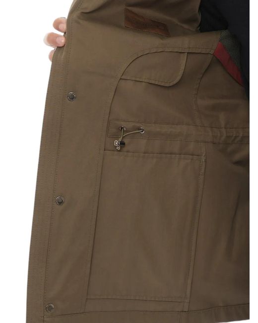 Corneliani Green Id Drawstring-Waist Jacket for men