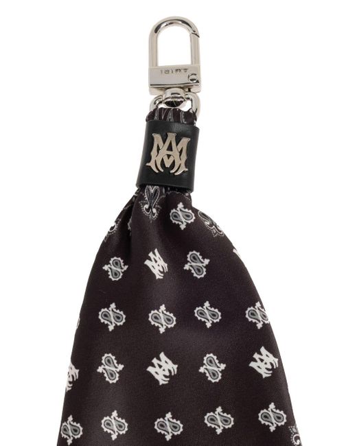 【定価4.4万】AMIRI BANDANA KEYCHAIN アミリ Amiri Bandana Keyring in Black for Men | Lyst