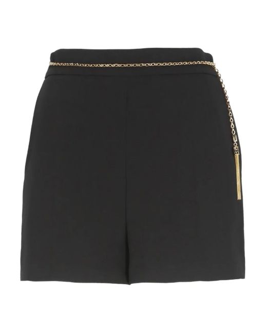 Elisabetta Franchi Black Shorts