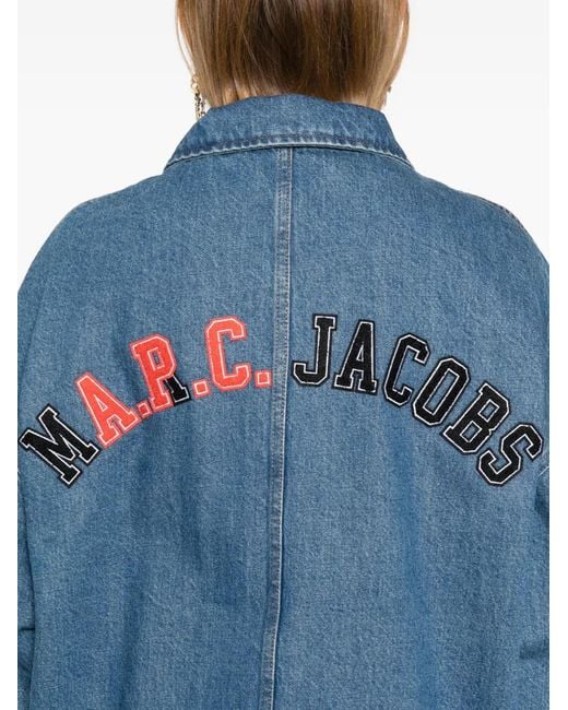 Chaqueta Vaquera Con Hombros Caídos A.P.C. de color Blue