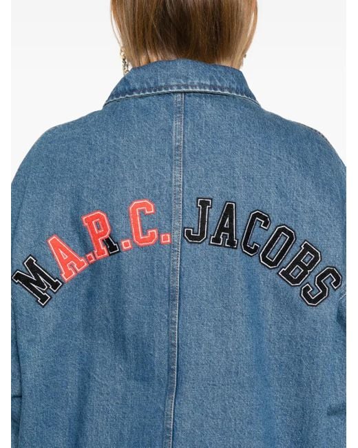 Chaqueta Vaquera Con Hombros Caídos A.P.C. de color Blue