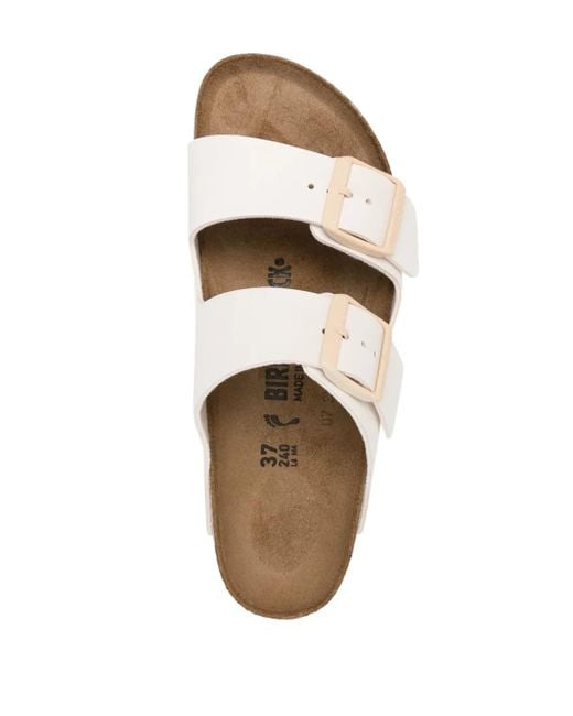 Birkenstock White Arizona Sandals