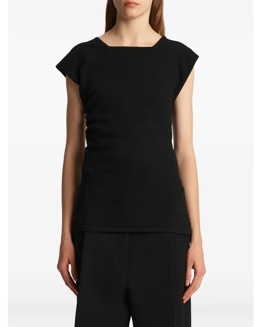 Khaite Black Josif Top