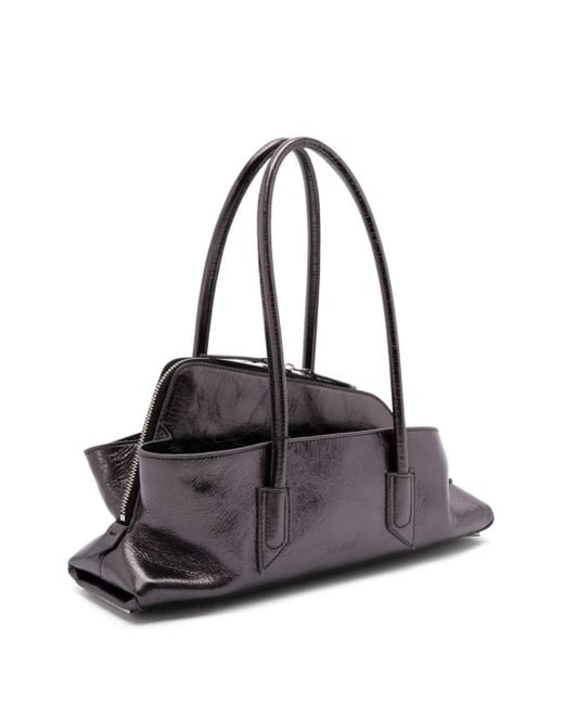 The Attico Black La Passeggiata Tote Bag
