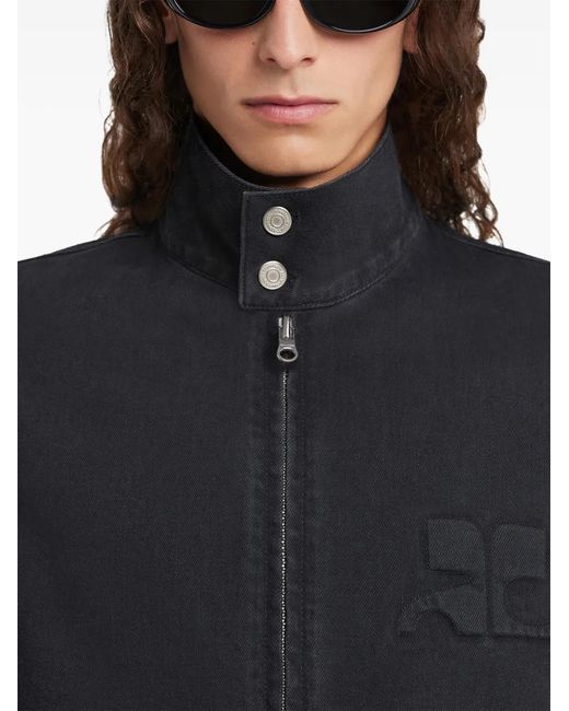Veste À Fermeture Zippée Courreges pour homme en coloris Black