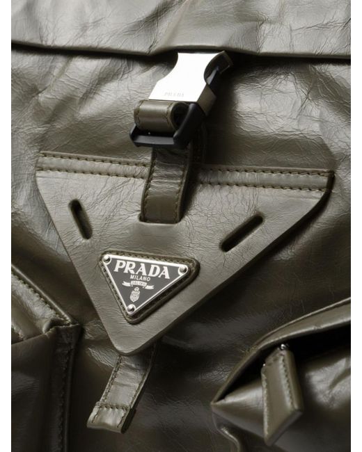 Prada Black Leather Travel Bag - Unisex - Leather