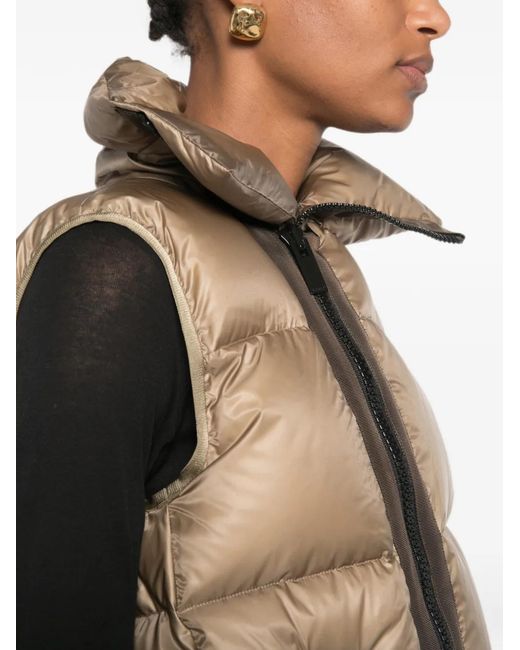 Chaleco Acolchado Sacai de color Natural
