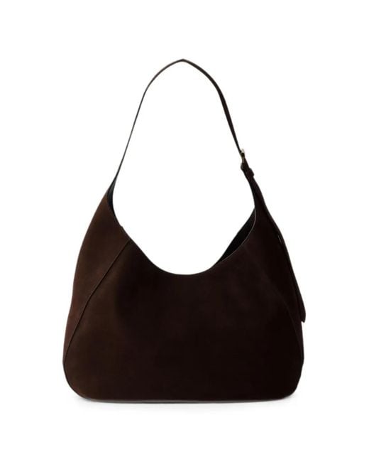 Prada Black Large Suede Bag
