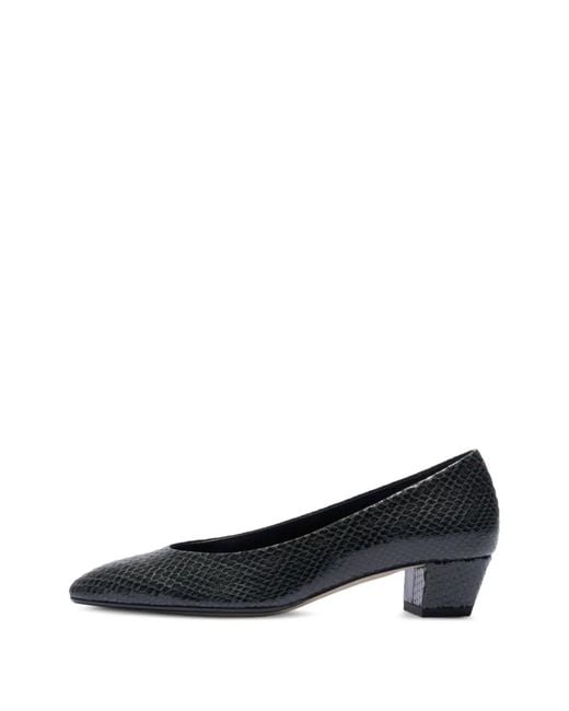Aeyde White Helia Leather Heeled Pumps