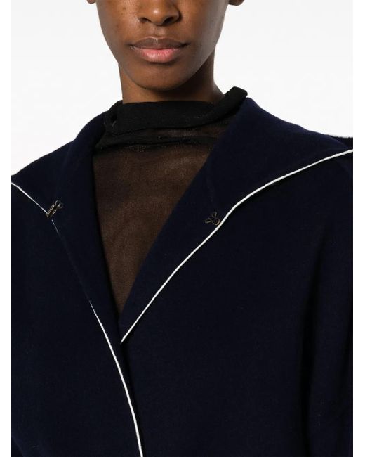 Philosophy Di Lorenzo Serafini Blue Mantel Mit Kapuze