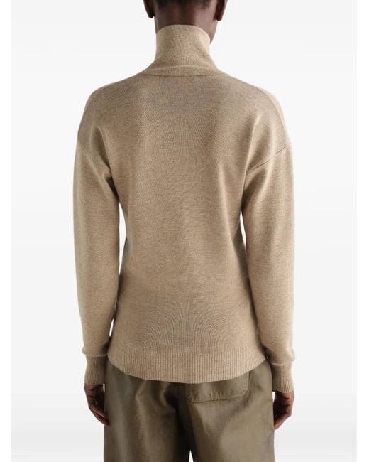 Lemaire Natural Buttoned Top