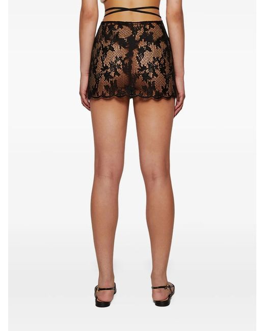 Givenchy Mini-Rok Van Kant in het Black