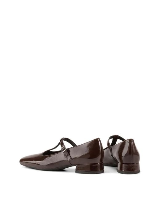 Vagabond White Debbi Square-Toe Pumps